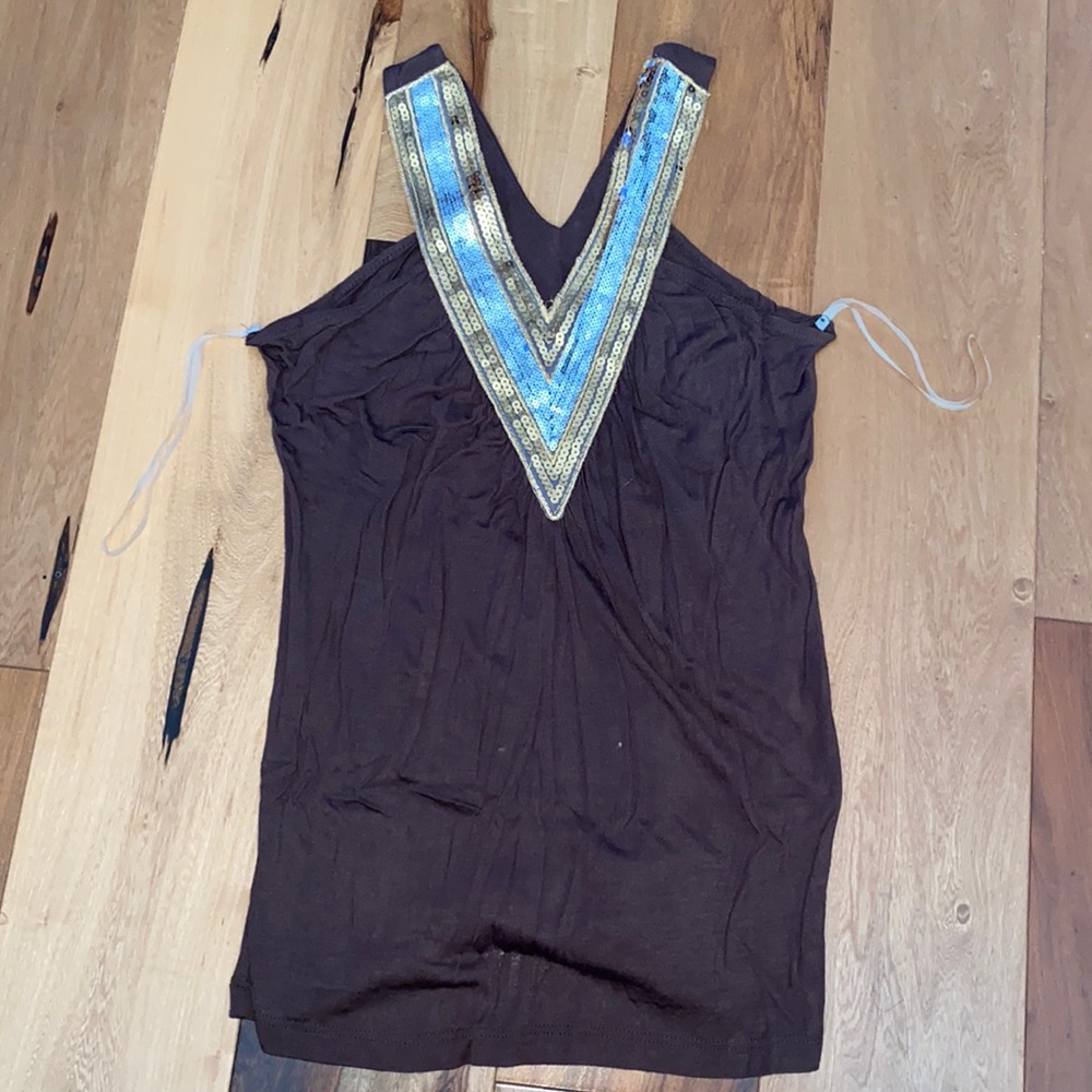 LIKE NEW - REALITEE SEQUIN BLOUSE - WOMENS MEDIUM